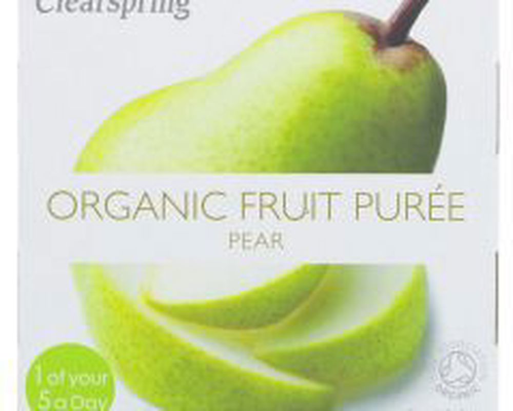 Clearspring Organic Fruit Puree Pear