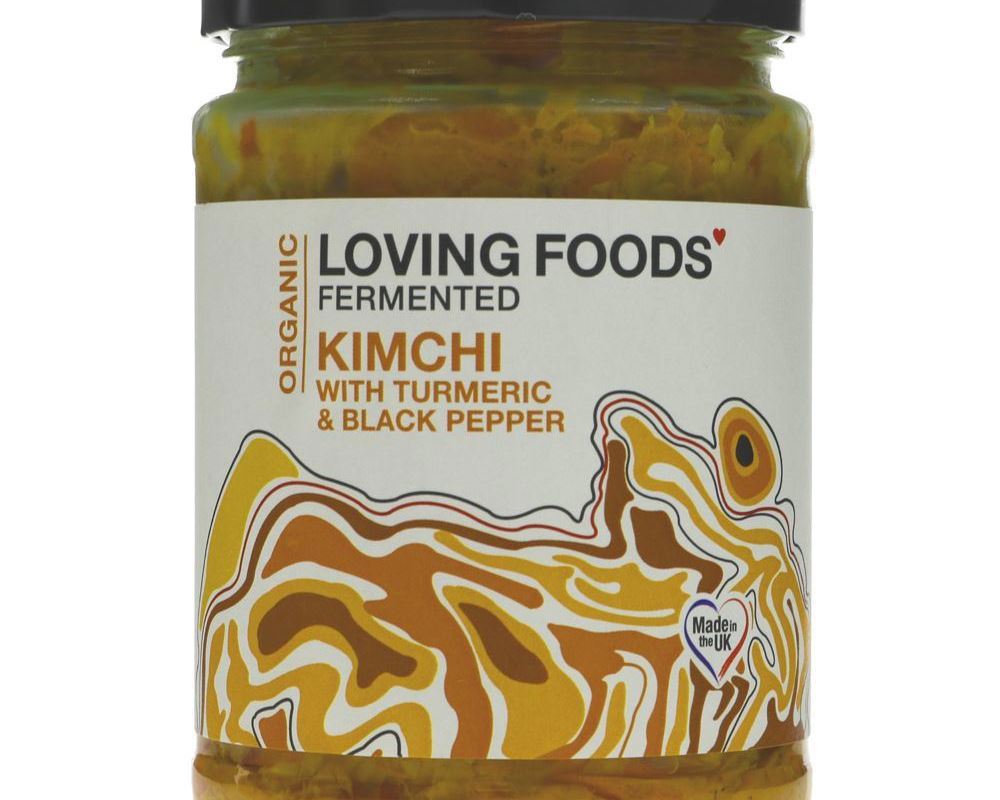 (Loving Foods) Turmeric and Black Pepper Kimchi 475g