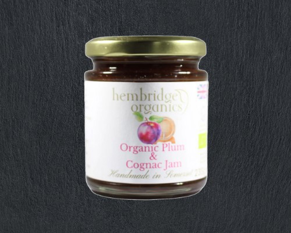 Organic Plum and Cognac Jam