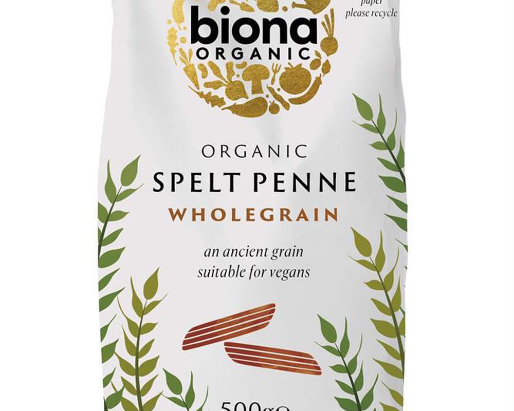 Organic Wholemeal Spelt Penne Pasta 500g