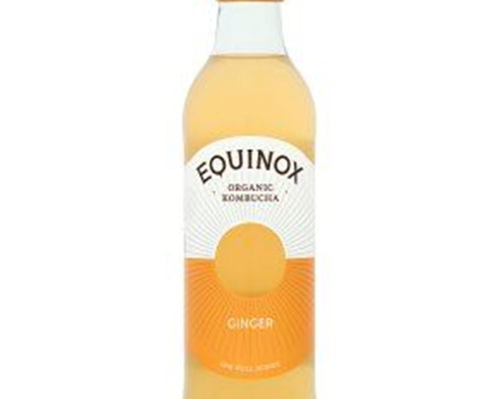 Equinox Kombucha Ginger Organic