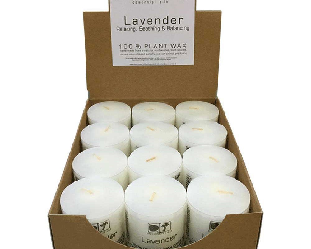 Lavender Essential Oil Candles