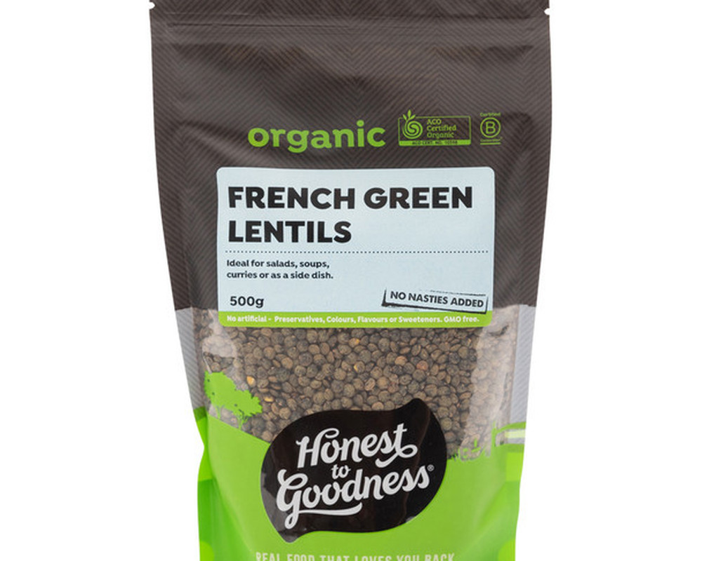 Lentil - French Green - Organic - HG