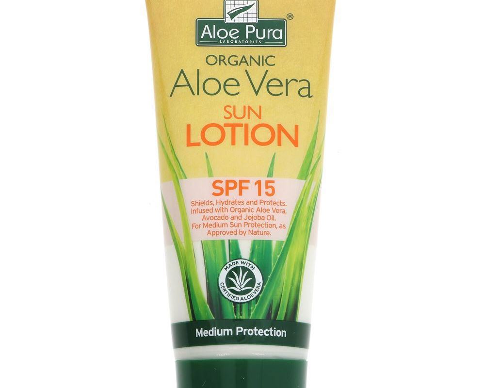 (Aloe Pura) Aloe Vera Sun Lotion SPF 15 - 200ml