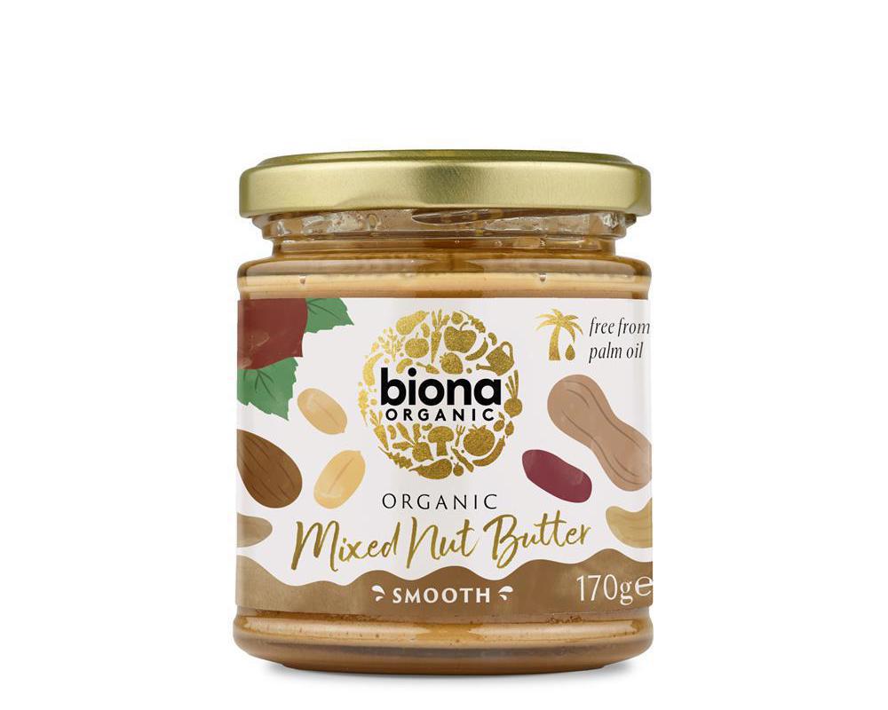 Organic Mixed Nut Butter 170g