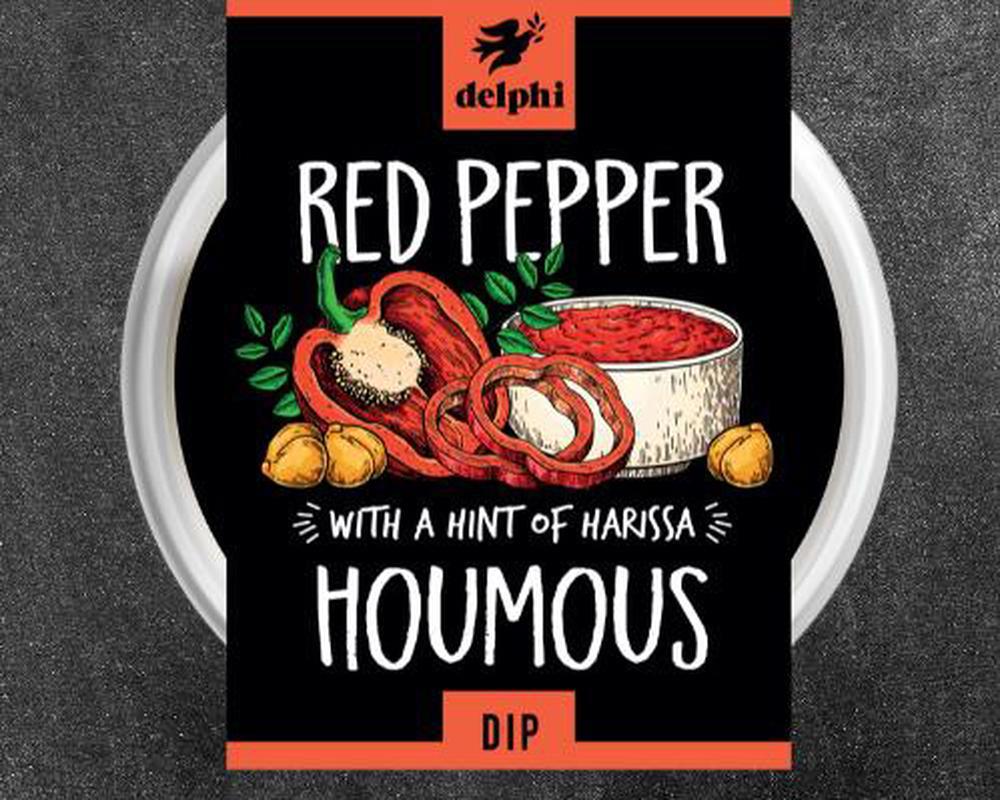 Delphi Red Pepper Hummus