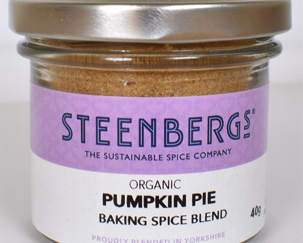 Organic Pumpkin Pie Mix 40g Steenbergs