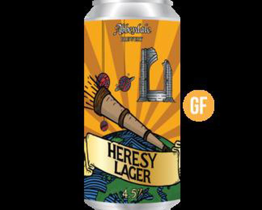 Abbeydale Heresy Lager 4.5% 44cl Can