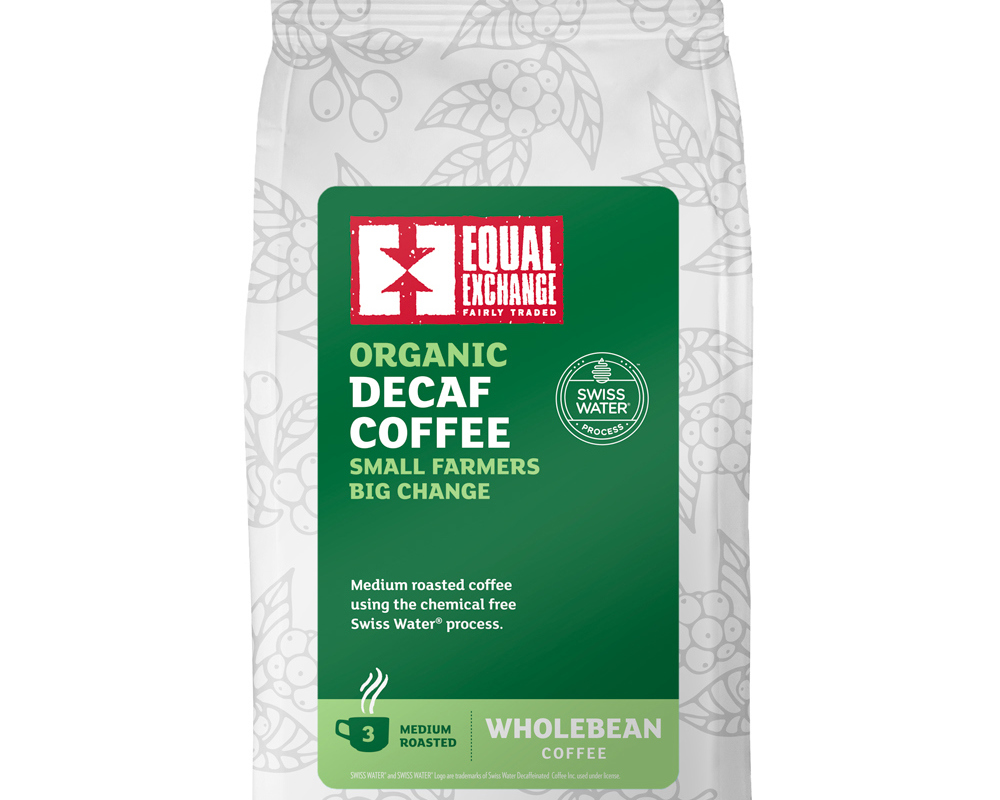 Organic & Fair Trade Decaffeinated Coffee Beans 200g