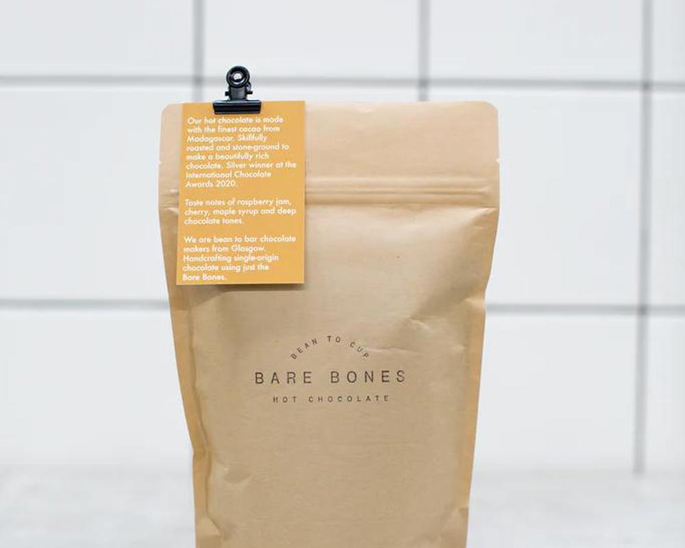 Bare Bones 70% Madagascar Dark Hot Chocolate