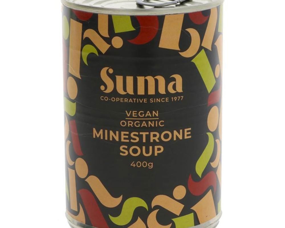 (Suma) Soup - Organic Minestrone 400g