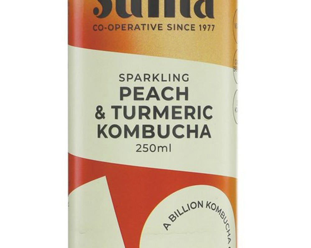 Kombutcha - Peach & Turmeric (Organic)