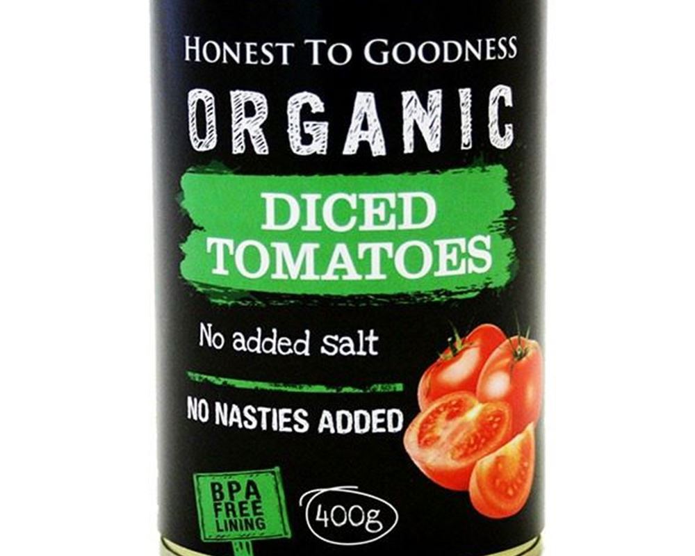 Tomato Organic: Diced - HG
