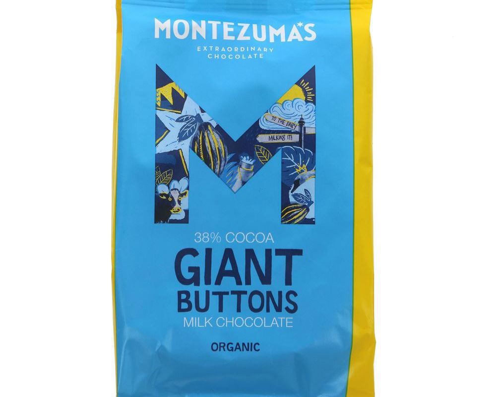 Montezuma milk chocolate button