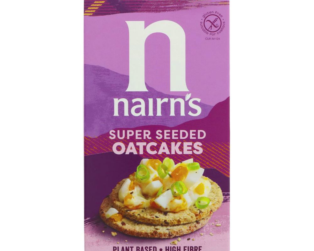 Nairns Gluten Free Super Seeded Oatcakes