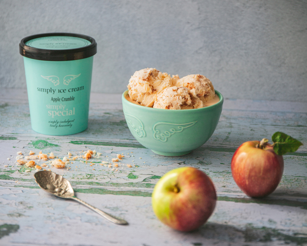 Ice Cream - Apple Crumble