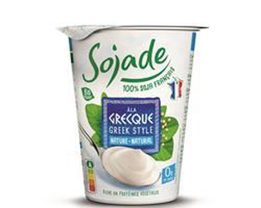 Sojade organic Greek style yoghurt