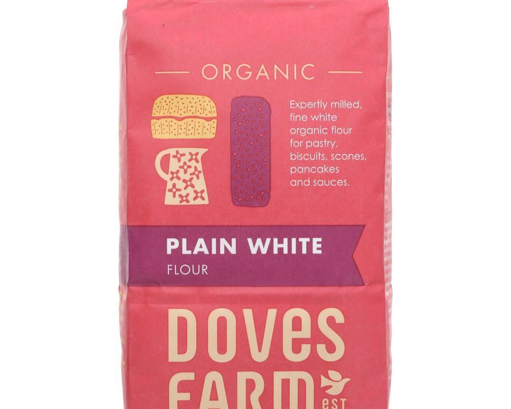 (Doves Farm) Flour - Plain White 1kg