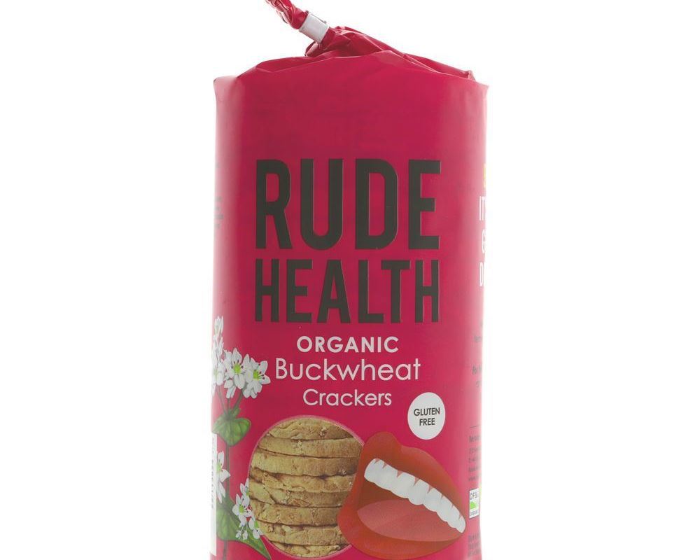 Rude Health Buckwheat Crackers 100G