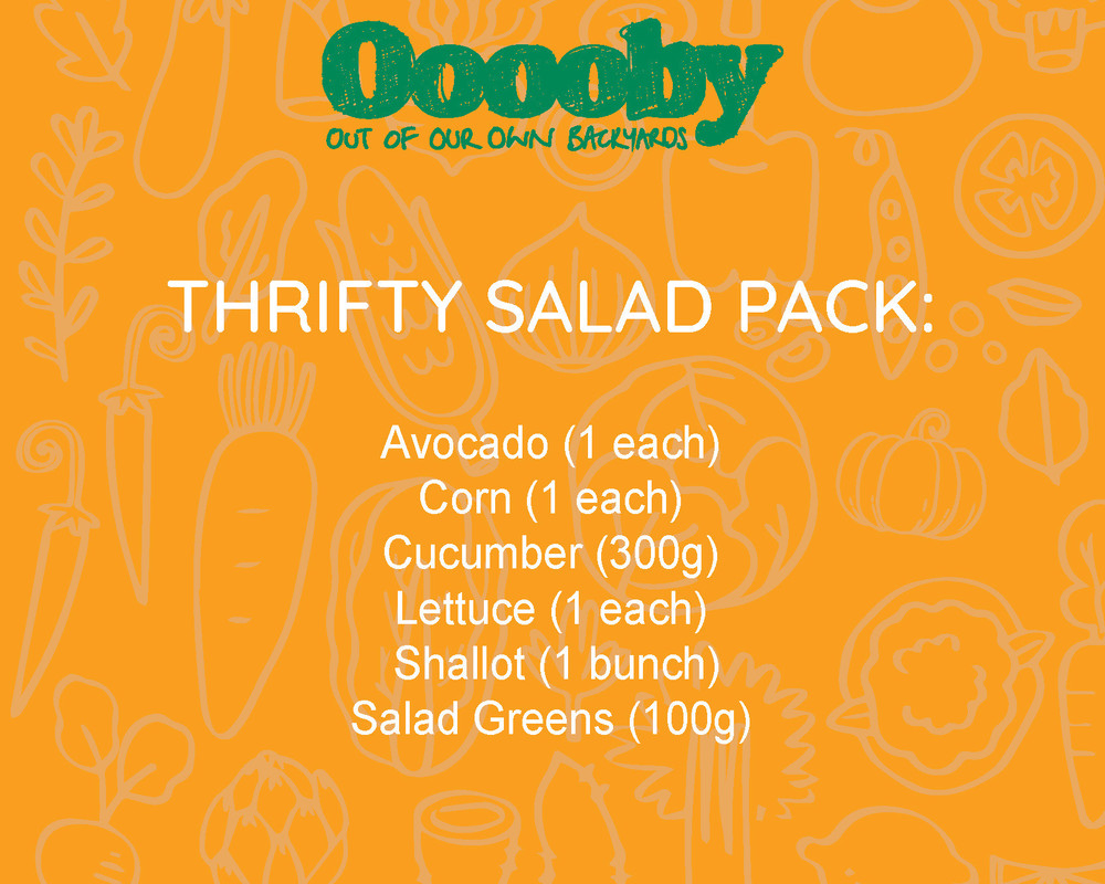 Thrifty Salad Pack (SAVE 10% - no customisation)