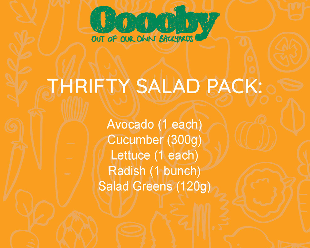 Thrifty Salad Pack (SAVE 10% - no customisation)