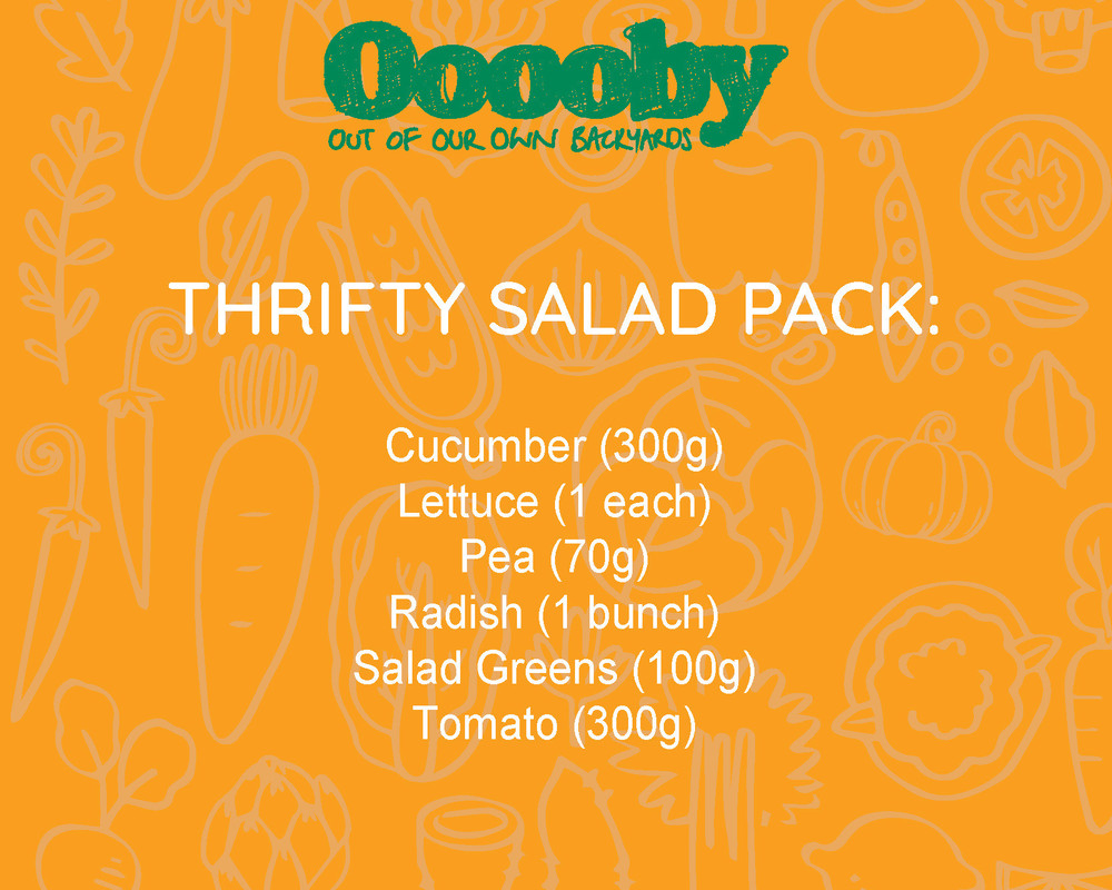 Thrifty Salad Pack (SAVE 10% - no customisation)