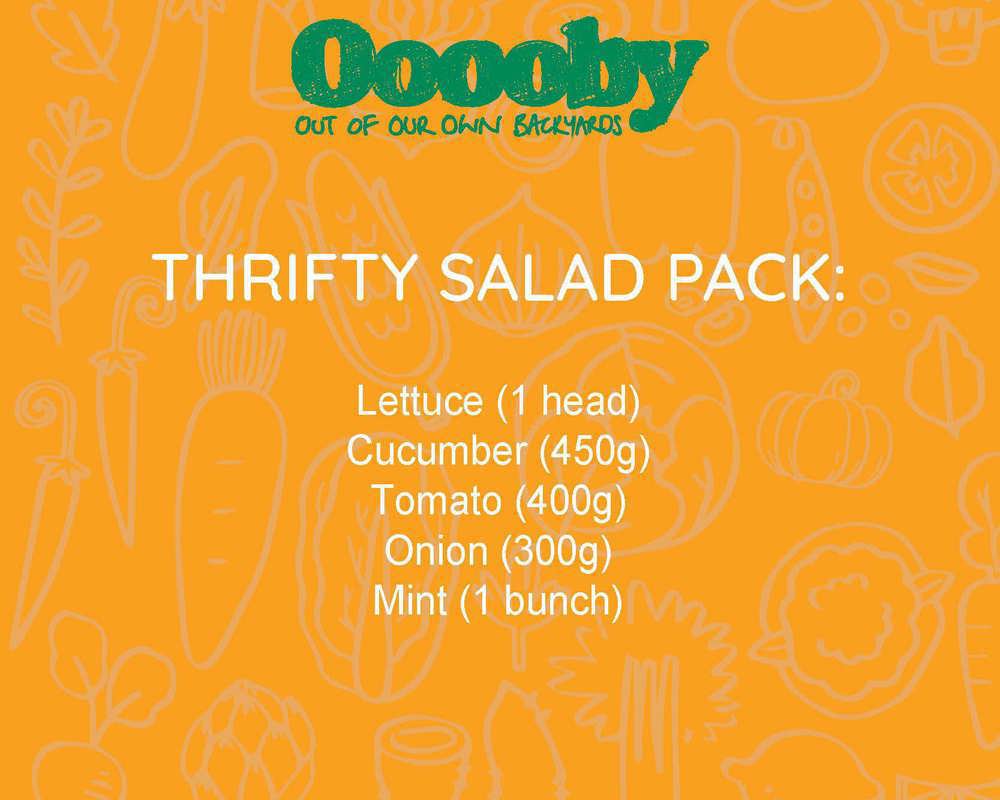 Thrifty Salad Pack (SAVE 10% - no customisation)