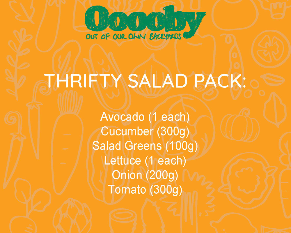 Thrifty Salad Pack (SAVE 10% - no customisation)