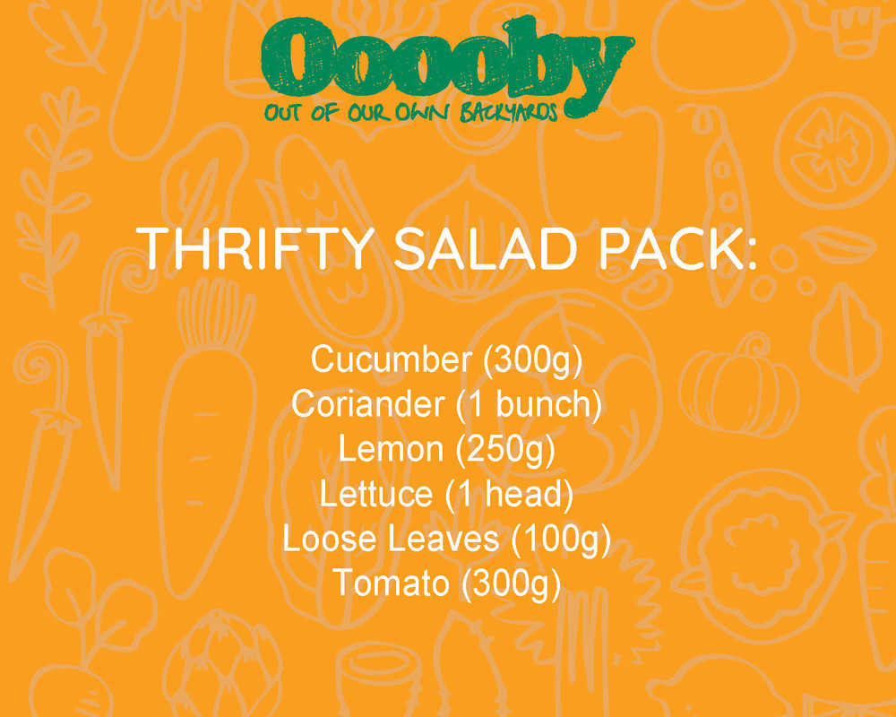 Thrifty Salad Pack (SAVE 10% - no customisation)