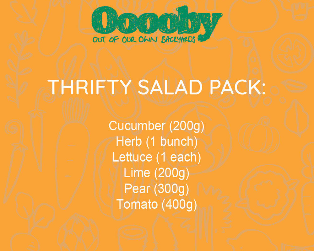 Thrifty Salad Pack (SAVE 10% - no customisation)