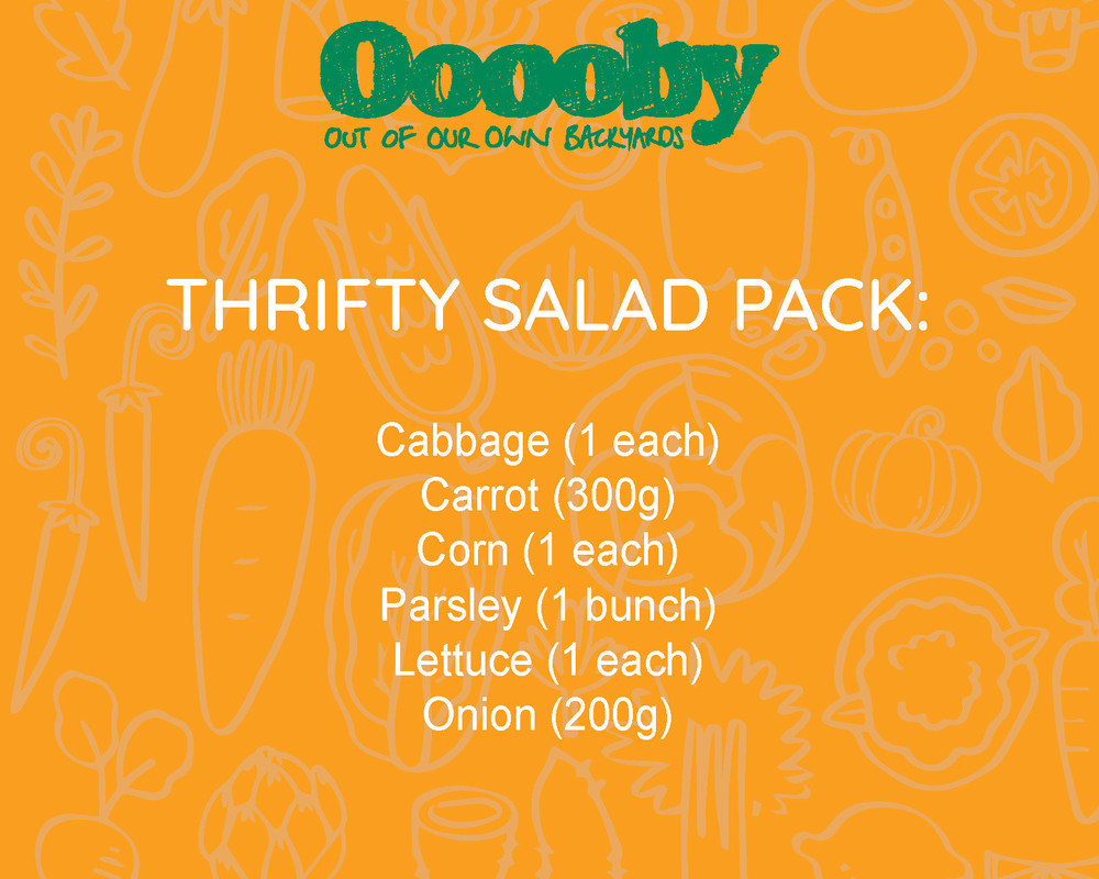 Thrifty Salad Pack (SAVE 10% - no customisation)