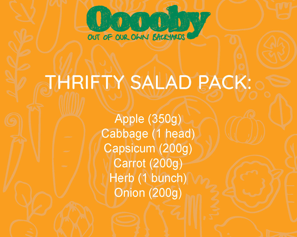 Thrifty Salad Pack (SAVE 10% - no customisation)