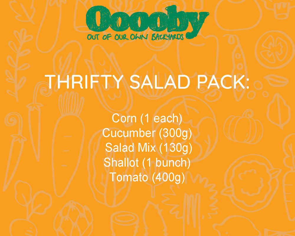 Thrifty Salad Pack (SAVE 10% - no customisation)