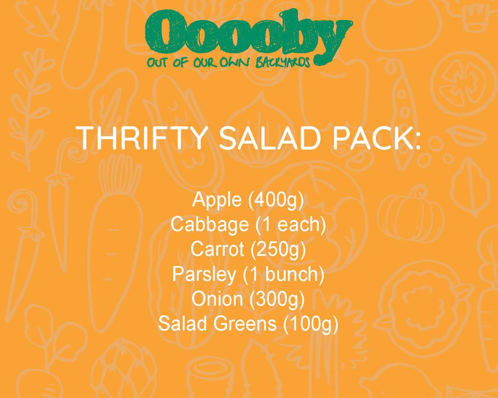 Thrifty Salad Pack (SAVE 10% - no customisation)