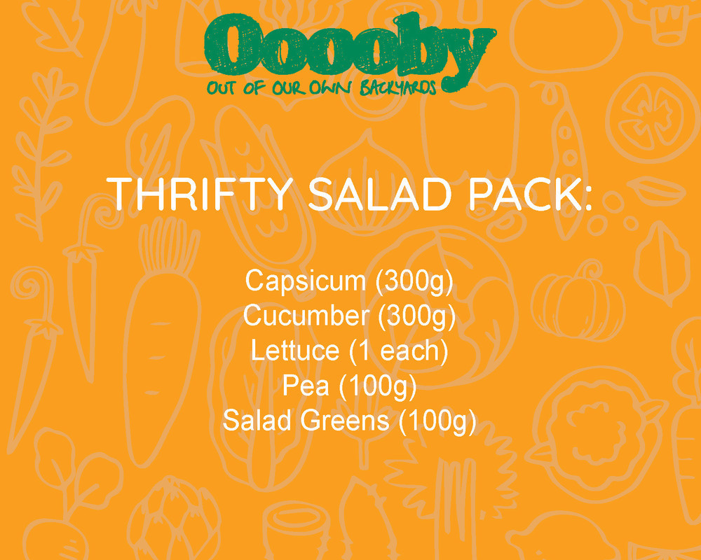 Thrifty Salad Pack (SAVE 10% - no customisation)