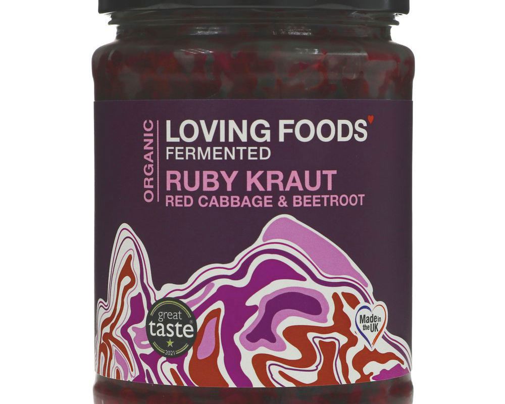 (Loving Foods) Ruby Beetroot Kraut 475g