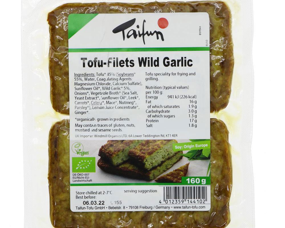 Taifun Wld Garlc Tofu Filet