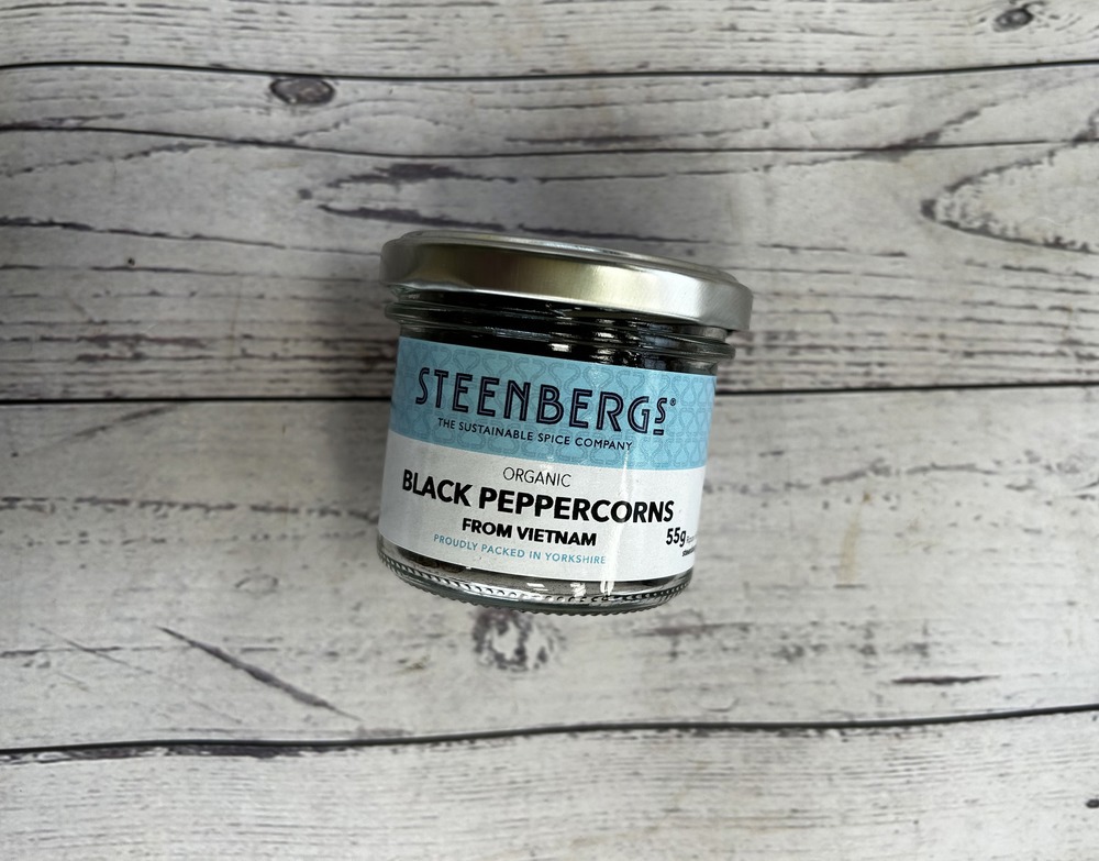 Black Peppercorns - organic 55g