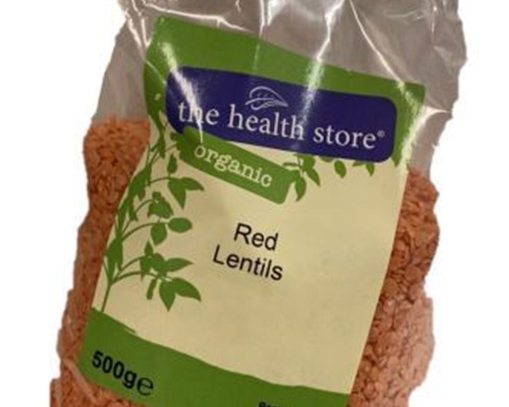 Organic Red Lentils - 500G