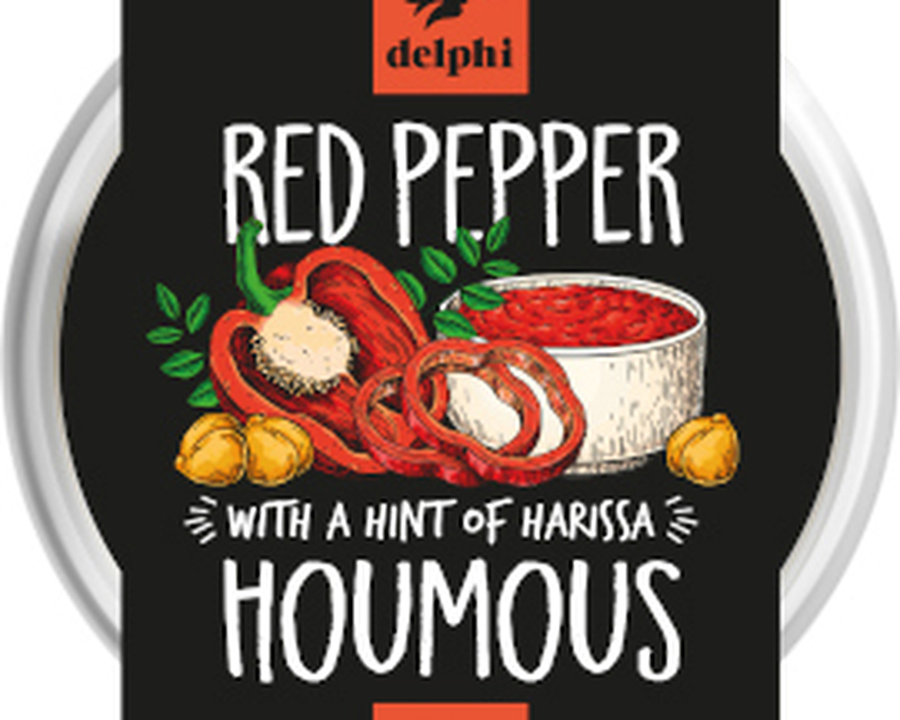 Houmous - Fresh Chargrilled Red Pepper Non Organic