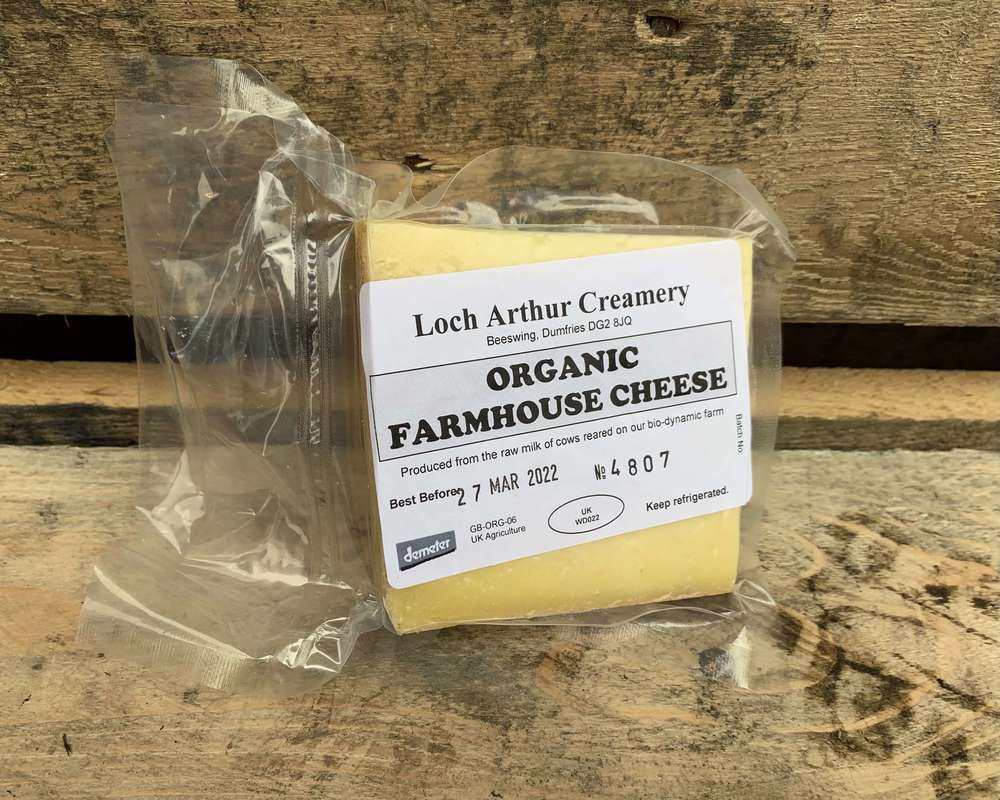 Organic Farmhouse Cheese Wedge