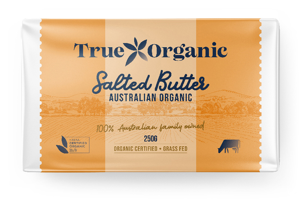 Butter Organic: Salted - TO (Esky Required)