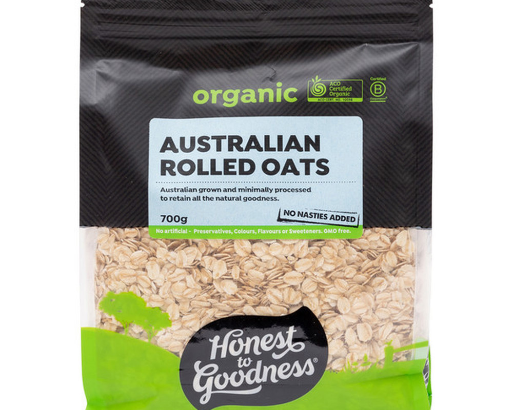 Oats - Rolled - Organic - Australian - HG