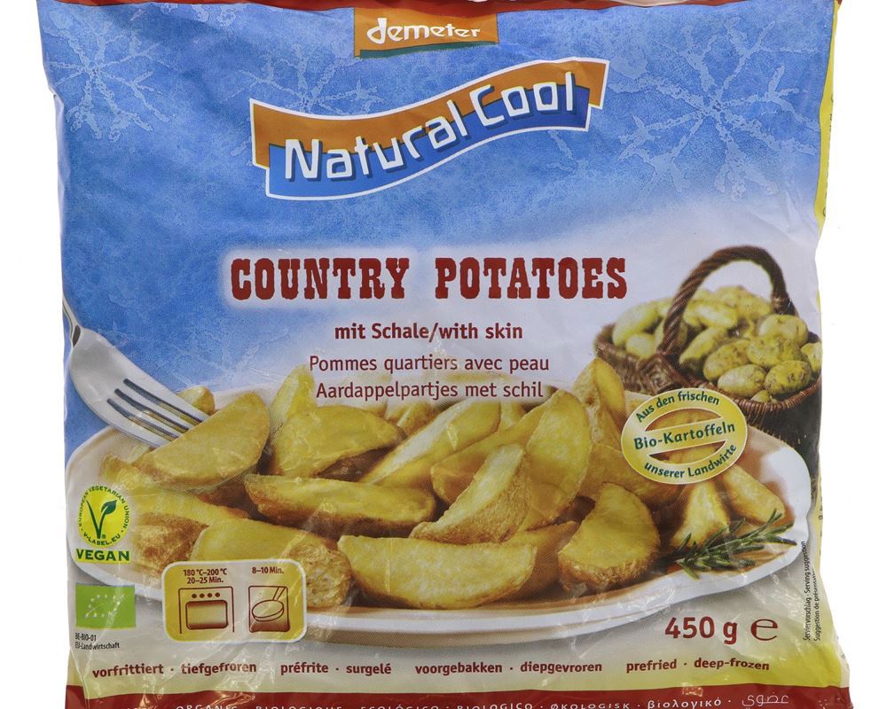Organic Potato Wedges - 450G