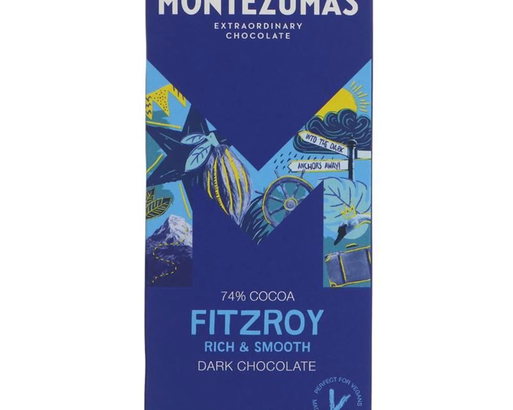 (Montezuma's) Chocolate Bar - Fitzroy Dark 90g