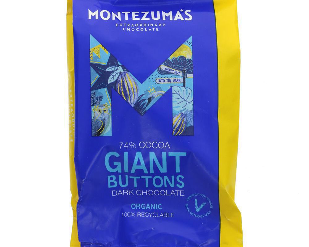 Chocolate Giant Buttons Dark (Montezuma)