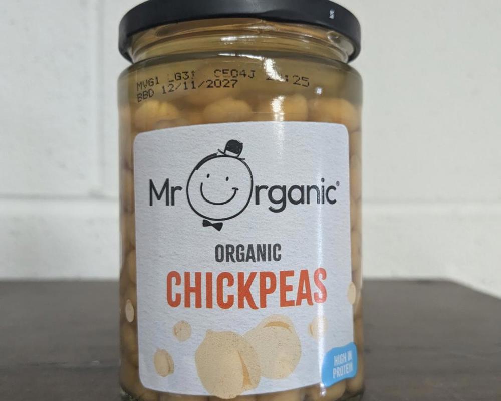 Mr Organic Glass Jar Organic Chickpea