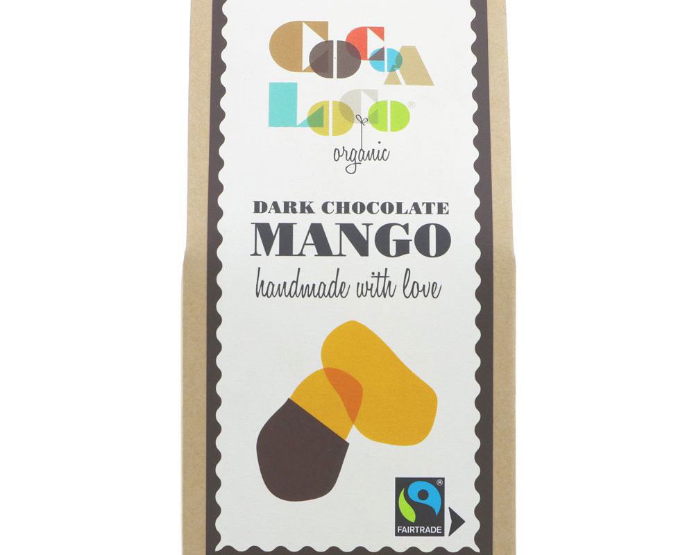 Cocoa Loco Dark Chocolate Mango 100g