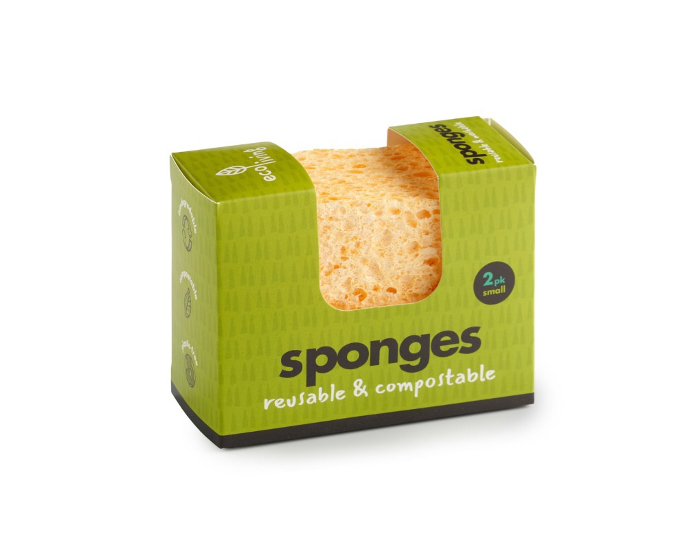 Ecoliving Compostable Sponges x 2