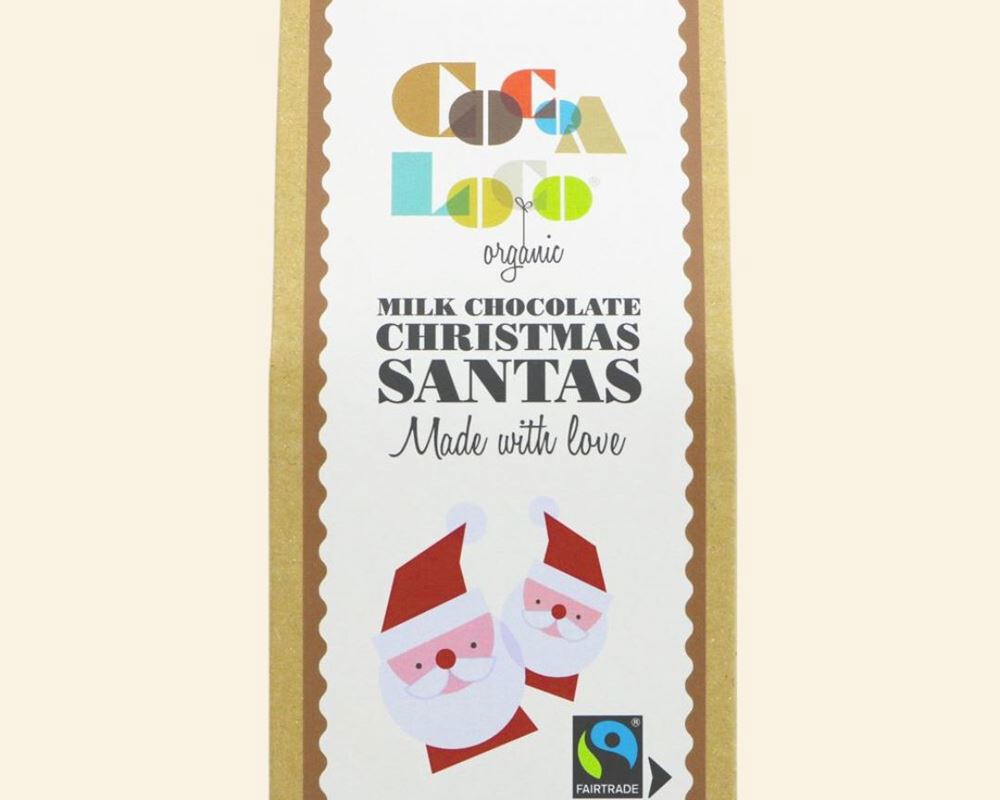 Cocoa Loco Milk Chocolate Santas